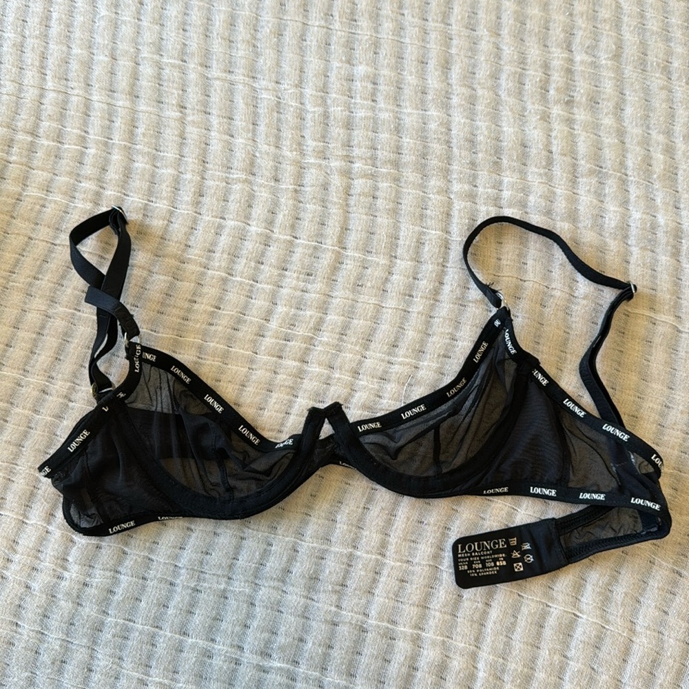 Lounge mesh balcony bra
